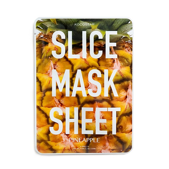 Kocostar Pineapple Slice Mask Sheet Face mask 