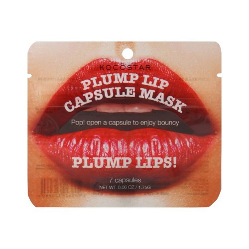 Kocostar Plump Lip Capsule Mask Lip plumping product 7 pcs