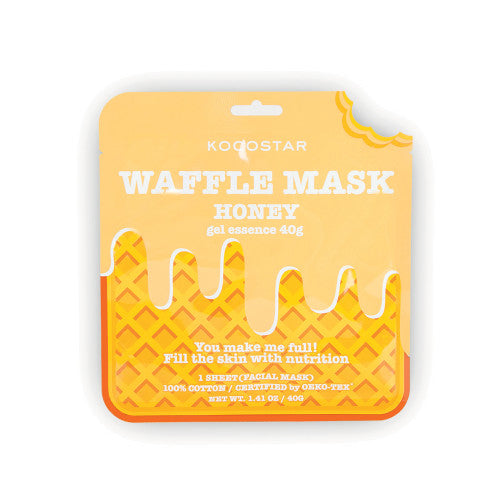 Kocostar Waffle Mask Honey Veido kaukė
