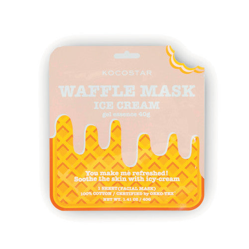 Kocostar Waffle Mask Мороженое Маска для лица