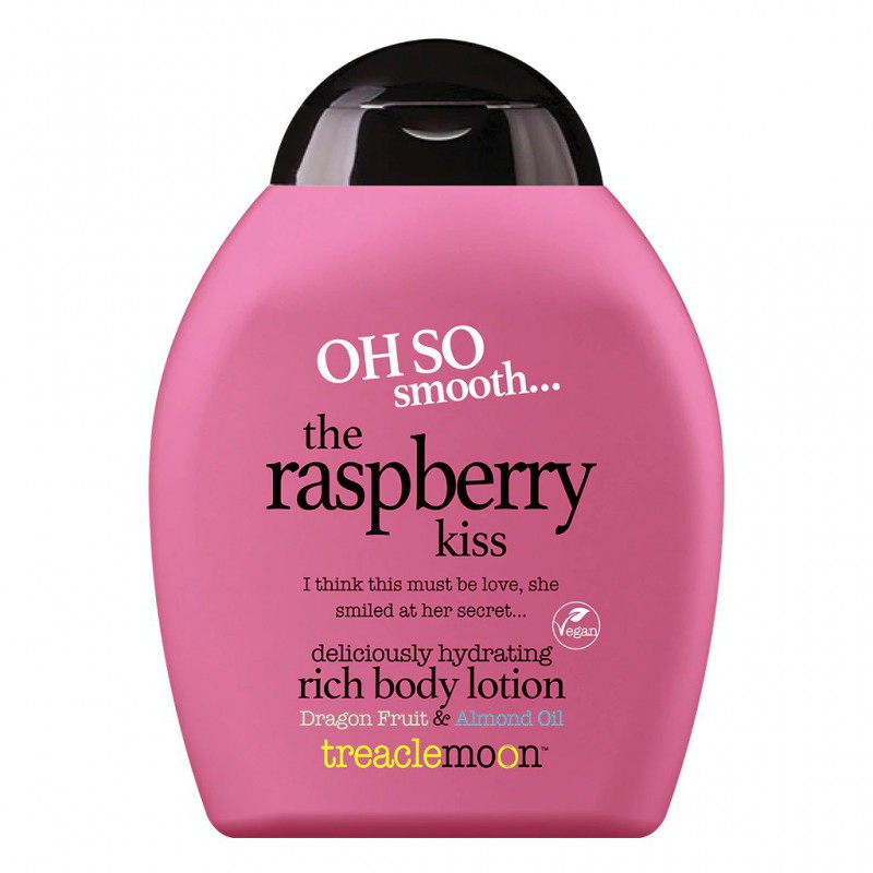 Kūno losjonas Treaclemoon Rasberry Kiss Body Lotion TMR007, su drakono vaisių ekstraktu, 250 ml