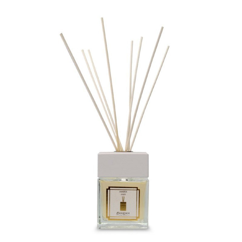 Home fragrance with sticks Erbolinea Ambra ERBAMBAMBRA500, 500 ml + gift Previa hair product