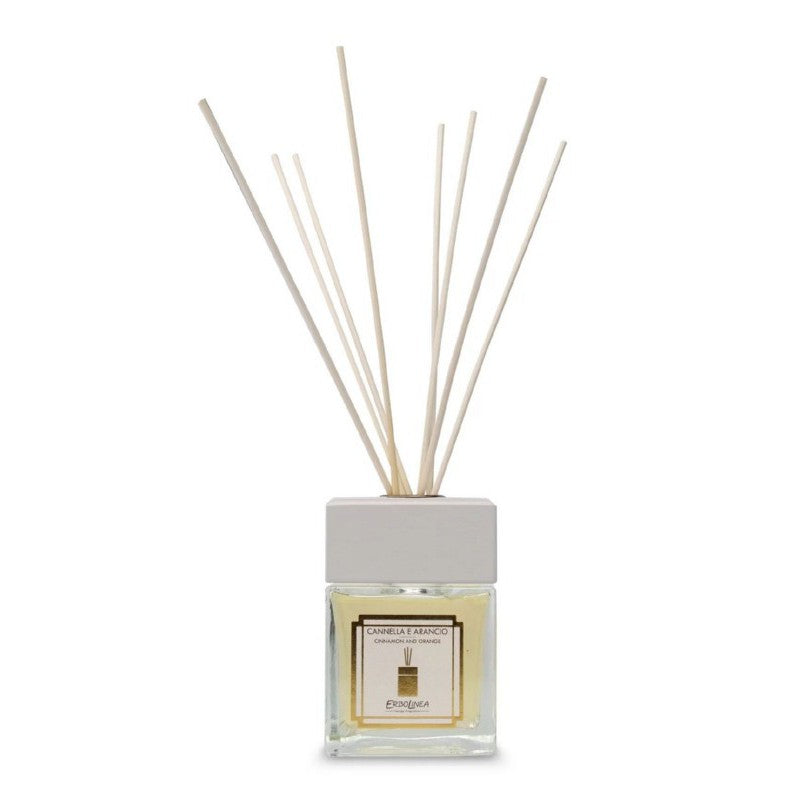 Home fragrance with sticks Erbolinea Canella Arancio ERBARANCIO50, 50 ml