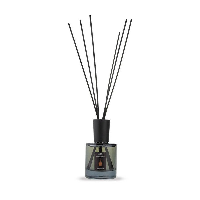 Home fragrance with sticks Erbolinea Excellence Legni Imperiali ERBEXAMBLEGNI100, 100 ml + gift Previa hair product