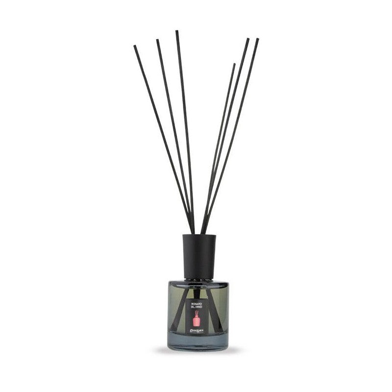 Home fragrance with sticks Erbolinea Excellence Rosato Di Vino ERBEXAMBROSA100, 100 ml + gift Previa hair product