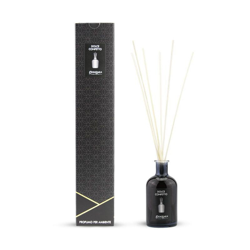 Home fragrance with sticks Erbolinea Prestige Dolce Confetto ERBAMBDOLC100, 100 ml + gift Previa hair product