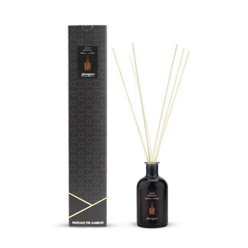 Home fragrance with sticks Erbolinea Prestige Legni Imperial ERBAMBLEGNILITR, 1000 ml
