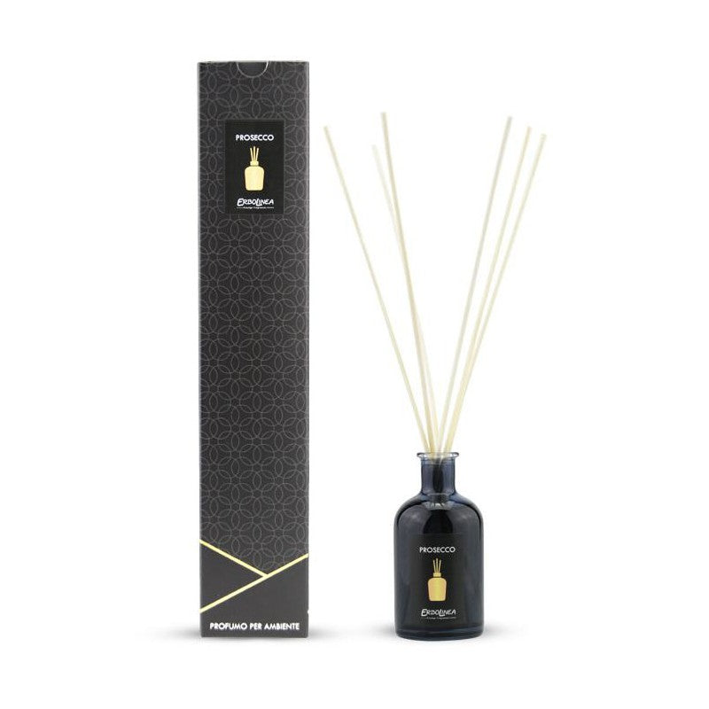 Home fragrance with sticks Erbolinea Prestige Prosecco ERBAMBPRO250, 250 ml + gift Previa hair product
