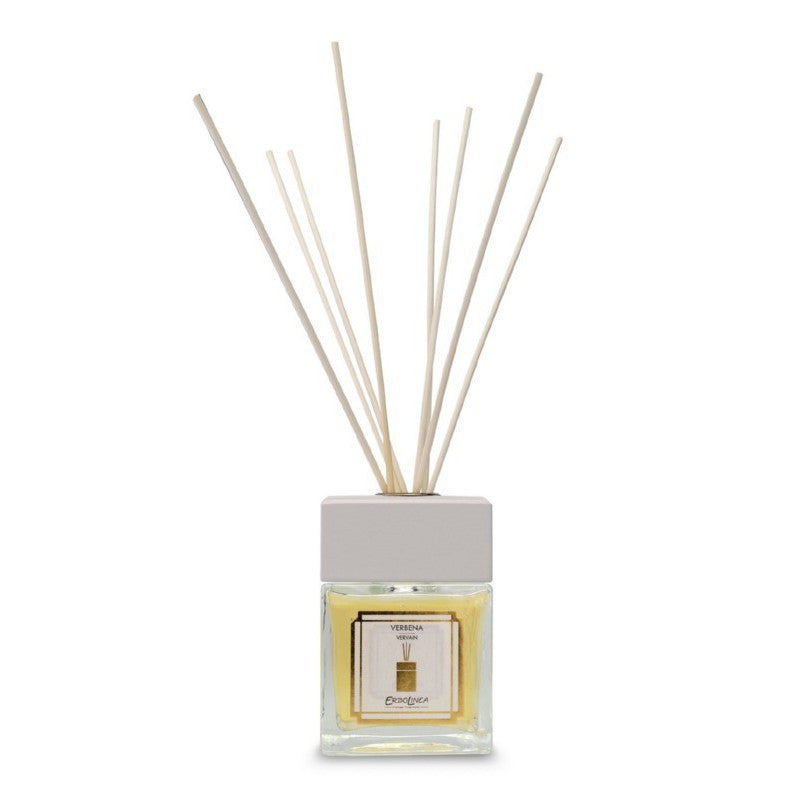 Home fragrance with sticks Erbolinea Prestige Verbena ERBAMBVERB100, 100 ml + gift Previa hair product