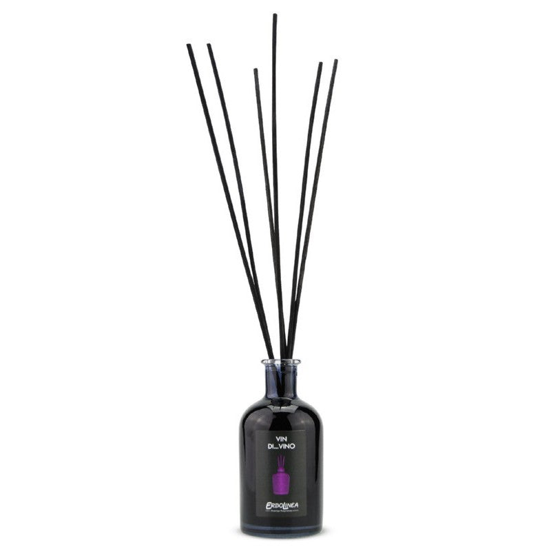 Home fragrance with sticks Erbolinea Prestige Vin Di Vino ERBAMBVIN30B, 30 ml + gift Previa hair product