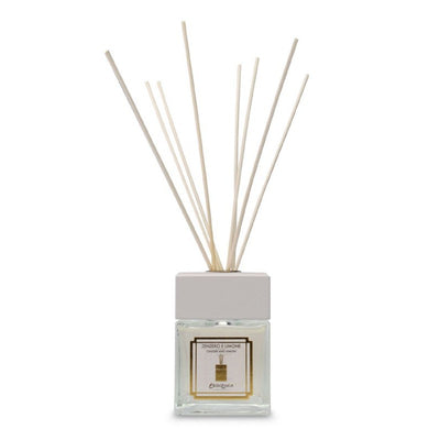 Home fragrance with sticks Erbolinea Prestige Zenzero E Limone ERBAMBLIMON100, 100 ml + gift Previa hair product