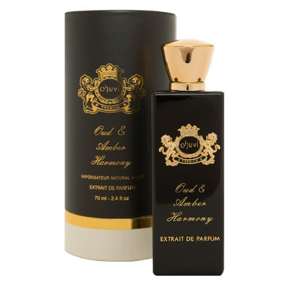 Perfume Ojuvi Premium Extrait De Parfum Oud Amber Harmony OJOOUDAMBER, 70 ml