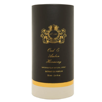 Perfume Ojuvi Premium Extrait De Parfum Oud Amber Harmony OJOOUDAMBER, 70 ml