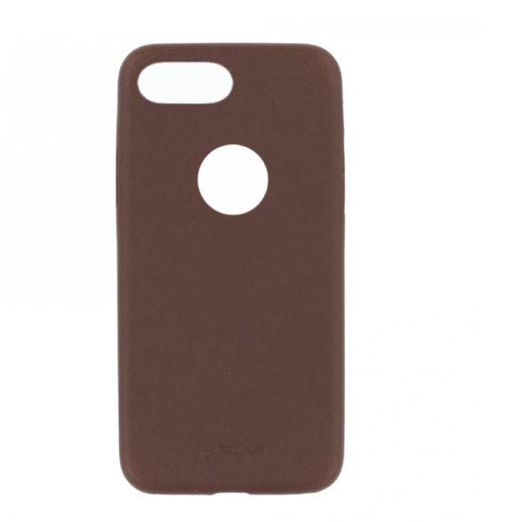 Tellur Cover Slim Synthetic Leather for iPhone 8 Plus brown