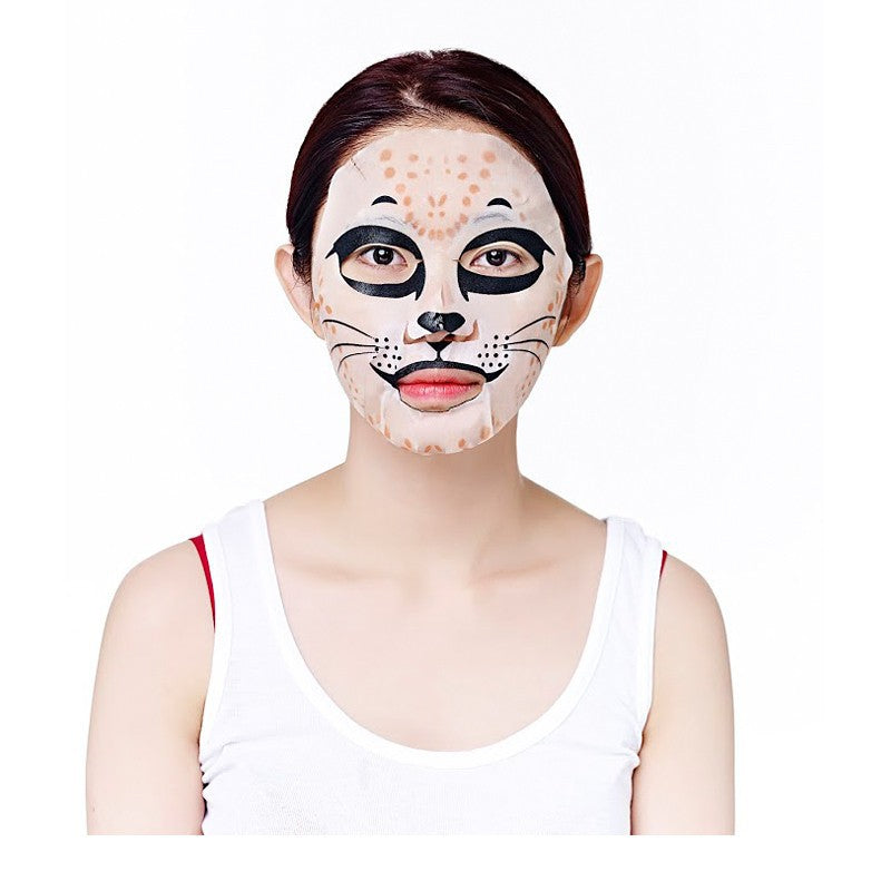 Тканевая маска для лица Holika Holika Baby Pet Magic Mask Sheet (Кошка) Успокаивает кожу лица 22 мл