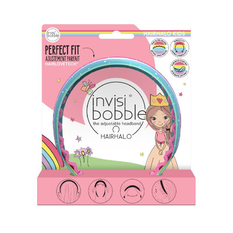 Бантик для волос Invisibobble Kids Hairhalo Rainbow Crown IB-KI-HHHP102, детский 