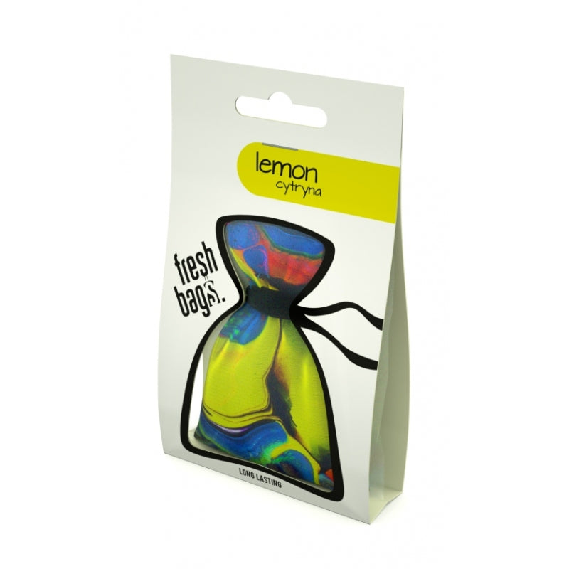 Lemon - FRESH BAGS Abstract car fragrance + gift