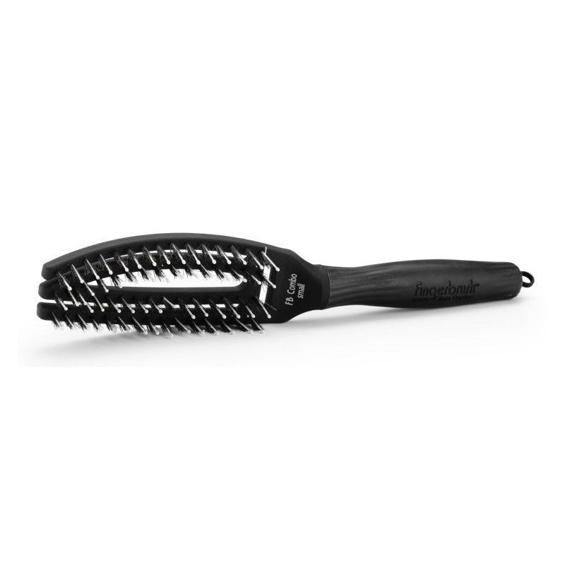 Curved hair brush Olivia Garden Fingerbrush Combo Small OG00651 for drying hair