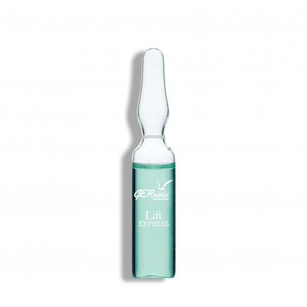 GERnetic Synthesis Int. Lift Express Anti-aging concentrate with a direct mechanical stretching effect and myorelaxant effect on the skin, which reduces the appearance of the first wrinkles 7x2 ml