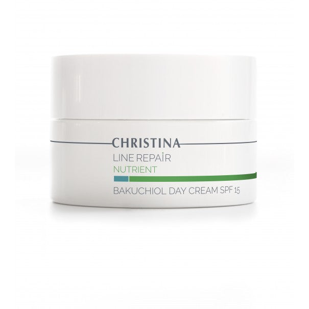 Christina Laboratories Line Repair Nutrient Bakuchiol Day Cream SPF 15 Bakuchiol day cream with SPF 15 50 ml 