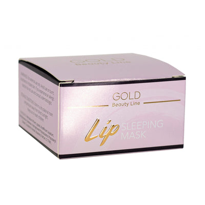Gold Beauty Line Night Lip Mask + gift CHI Silk Infusion Silk for hair 