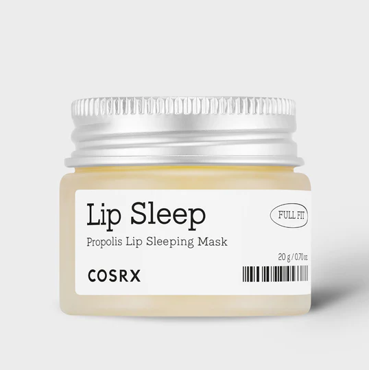 COSRX Full Fit Propolis Lip Sleeping Pack overnight lip mask, 20 g.