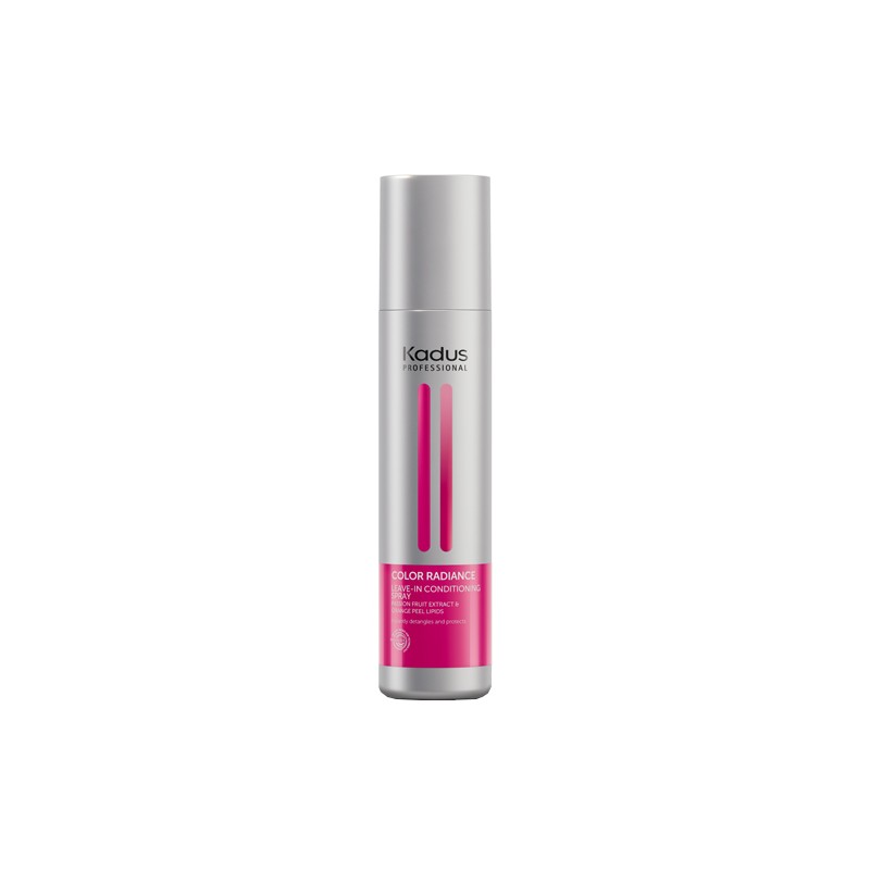Kadus Professional Color Radiance Leave-In Spray Purškiamas nenuplaunamas plaukų kondicionierius, 250ml +dovana Wella priemonė