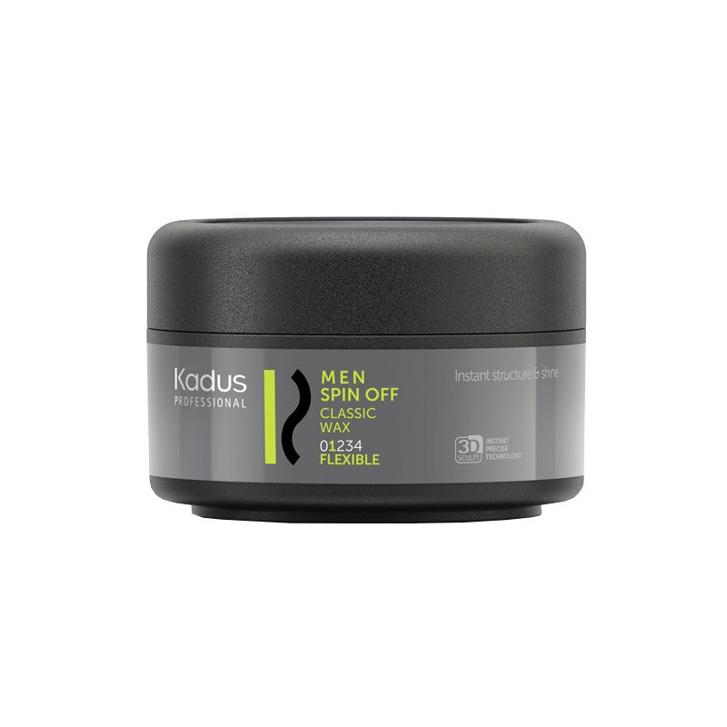 Kadus Professional Men Spin Off Wax Hair wax, 75ml + gift Wella product