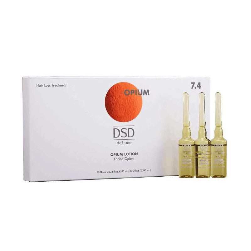 Лосьон для волос Opium Lotion DSD7.4 с экстрактом плаценты против выпадения волос 10 мл 1 шт.