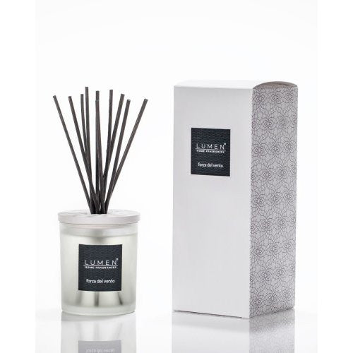 Lumen Elementi Black Label Home fragrance with sticks 250ml, Forza Del Vento