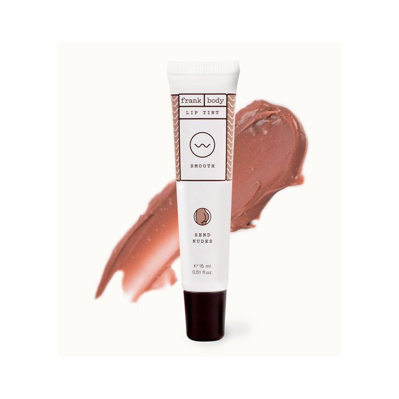 Lip balm Frank Body Lip Tint Taupe - less with tint, lanolin, coconut oil 15 ml