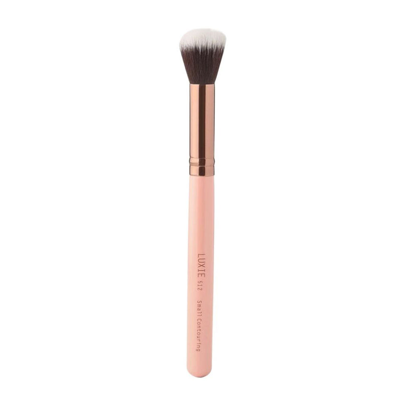 Luxie 512 Small Contouring Rose Gold Makeup Brush 