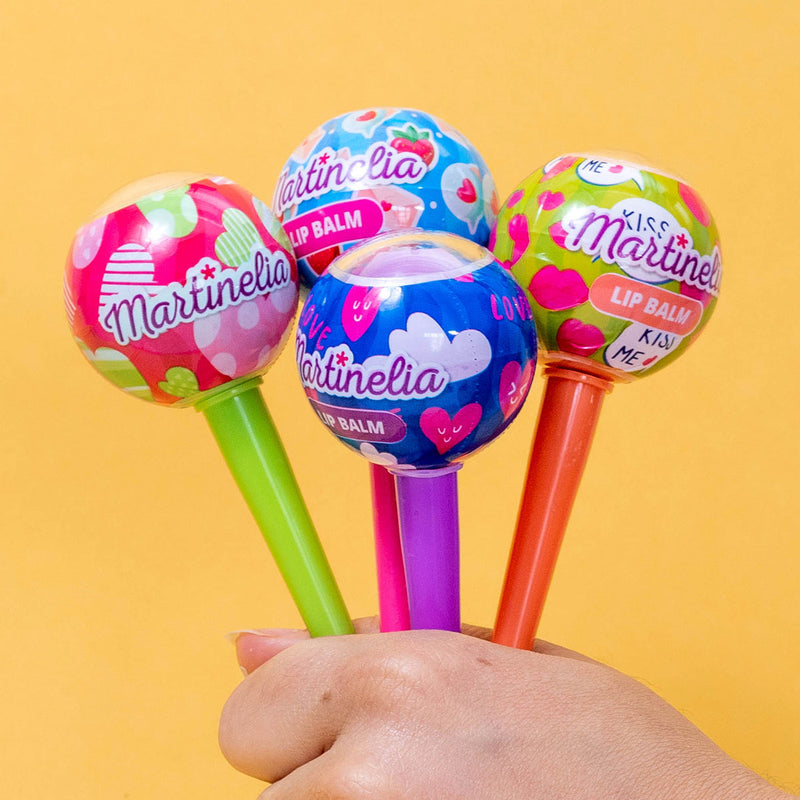 Lollipop-shaped lip balm MARTINELIA