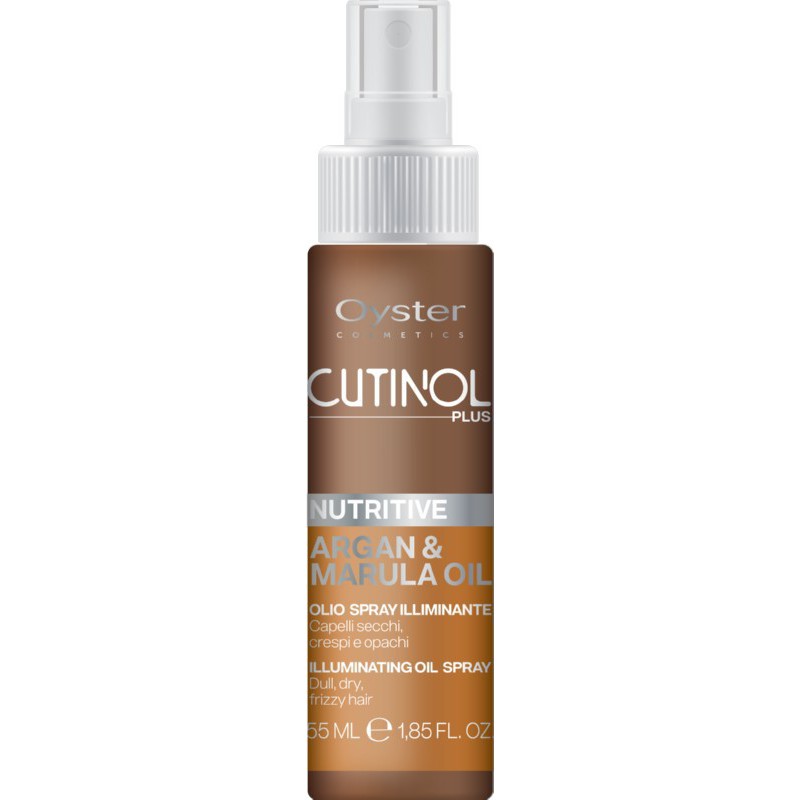 Spray nourishing hair oil Oyster Cutinol Argan &amp; Marula Oil OYOL05055001, 55 ml