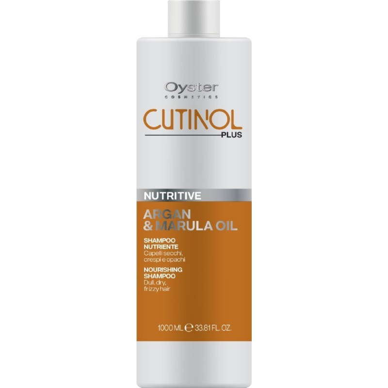 Maitinamasis plaukų šampūnas Oyster Cutinol Plus Nutritive Nourishing Shampoo, skirtas sausiems ir besiveliantiems plaukams OYSH05100224, 1000 ml