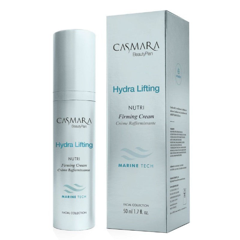 Maitinamasis veido kremas Casmara Hydra Lifting Nutri Firming Cream CASA11002, tinka brandžiai, išsausėjusiai veido odai, 50 ml
