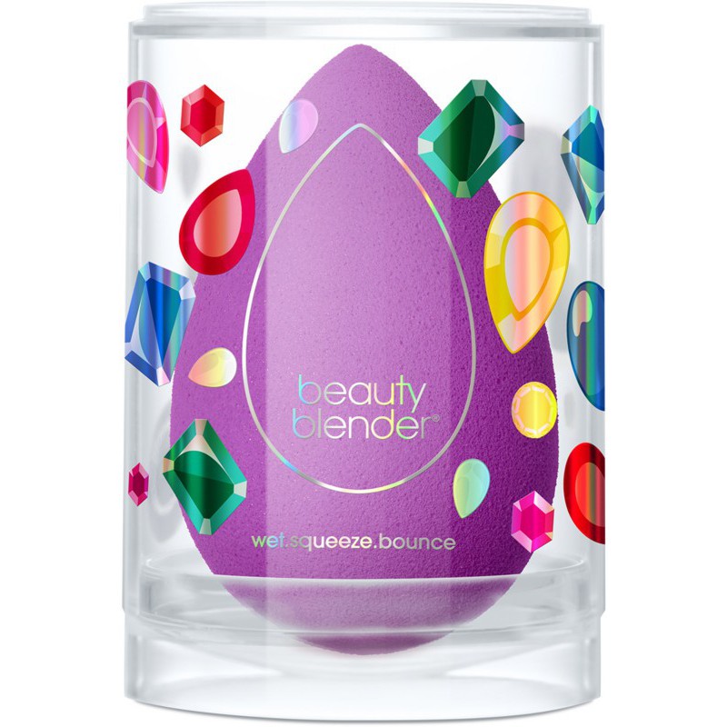 Makiažo kempinėlė BeautyBlender Amethyst, violetinės spalvos +dovana Previa kosmetikos priemonė