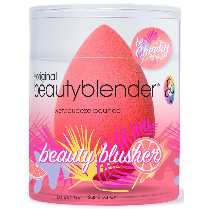 Makeup sponge BeautyBlender Blusher Cheeky + gift Previa cosmetics