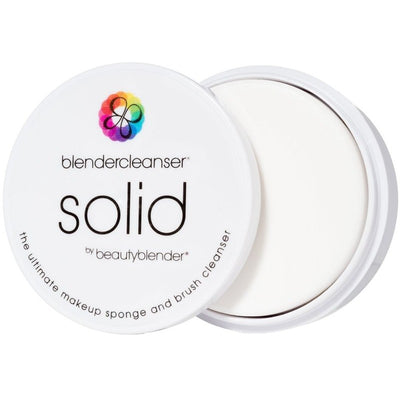Makiažo kempinėlių valiklis BeautyBlender Solid, su levandomis, 28 g +dovana Previa kosmetikos priemonė