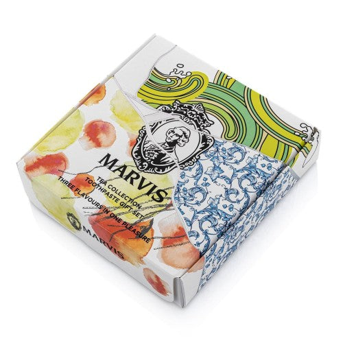Marvis Tea Collection Toothpaste Gift Set Dantų pastų rinkinys, 3x25ml