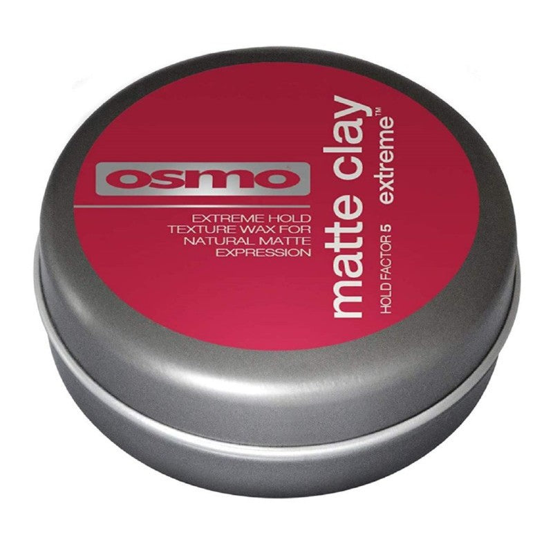 Matinis vaškas-molis plaukams Osmo Matte Clay Extreme Traveller OS064421, 25 ml +dovana Previa plaukų priemonė