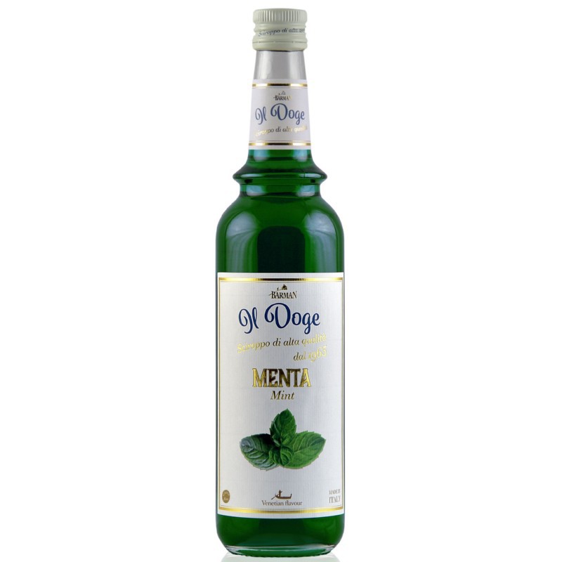 Mint-flavored syrup IL DOGE Mint 970EST 700 ml with mint flavor