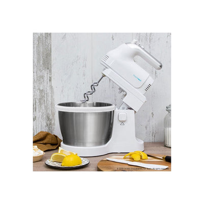 Mixer Cecotec PowerTwist 500 Steel 04122, with stand, 500 W, white