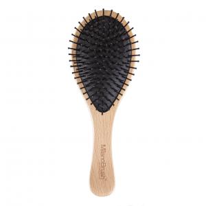 MilanoBrush Stacy wooden hair brush + gift CHI Silk Infusion Silk for hair