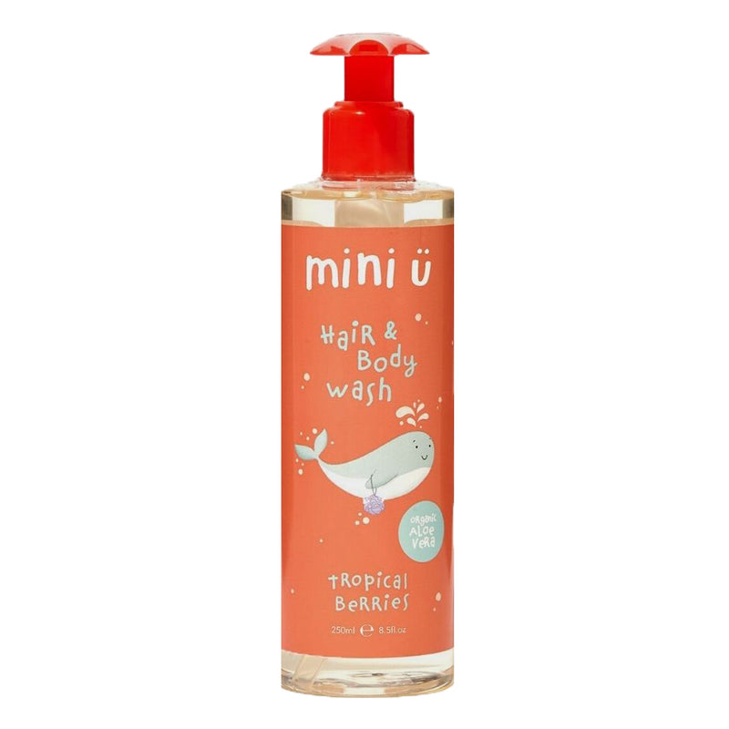 Мыло Mini-U для волос и тела Тропические ягоды 250мл 