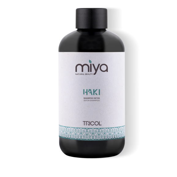 Miya "HAKI" deep cleansing shampoo with charcoal 200 ml
