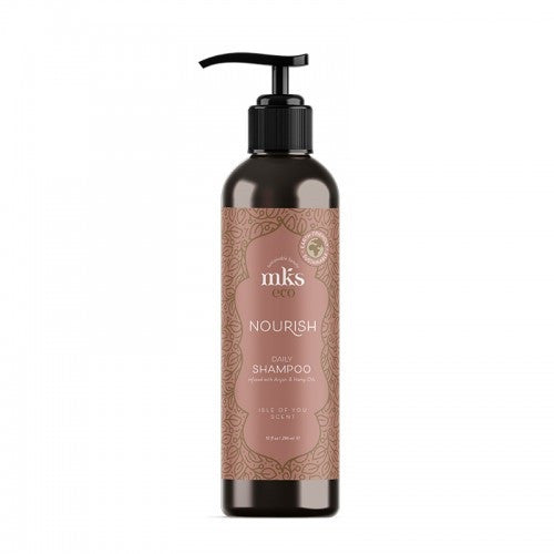 MKS eco (Marrakesh) NOURISH SHAMPOO ISLE OF YOU plaukus maitinantis šampūnas +dovana