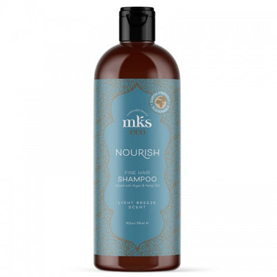 MKS eco (Marrakesh) NOURISH SHAMPOO LIGHT BREEZE maitinantis šampūnas ploniems plaukams +dovana