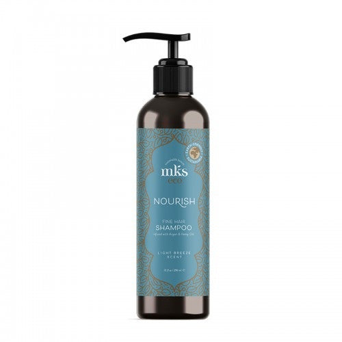 MKS eco (Marrakesh) NOURISH SHAMPOO LIGHT BREEZE maitinantis šampūnas ploniems plaukams +dovana