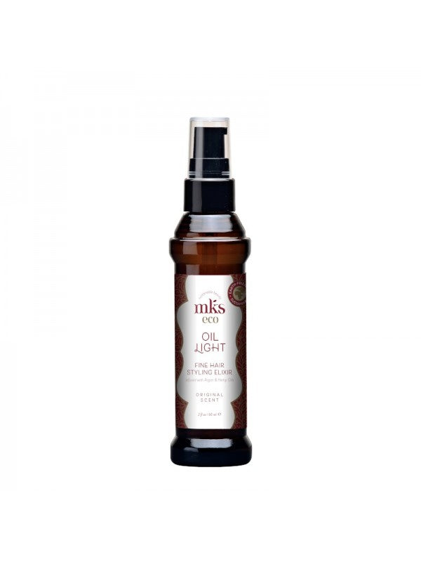 MKS eco (Marrakesh) OIL LIGHT ORIGINAL light oil for thin hair, 60 ml + gift